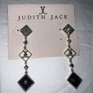 Judith Jack 925 Silver Earrings